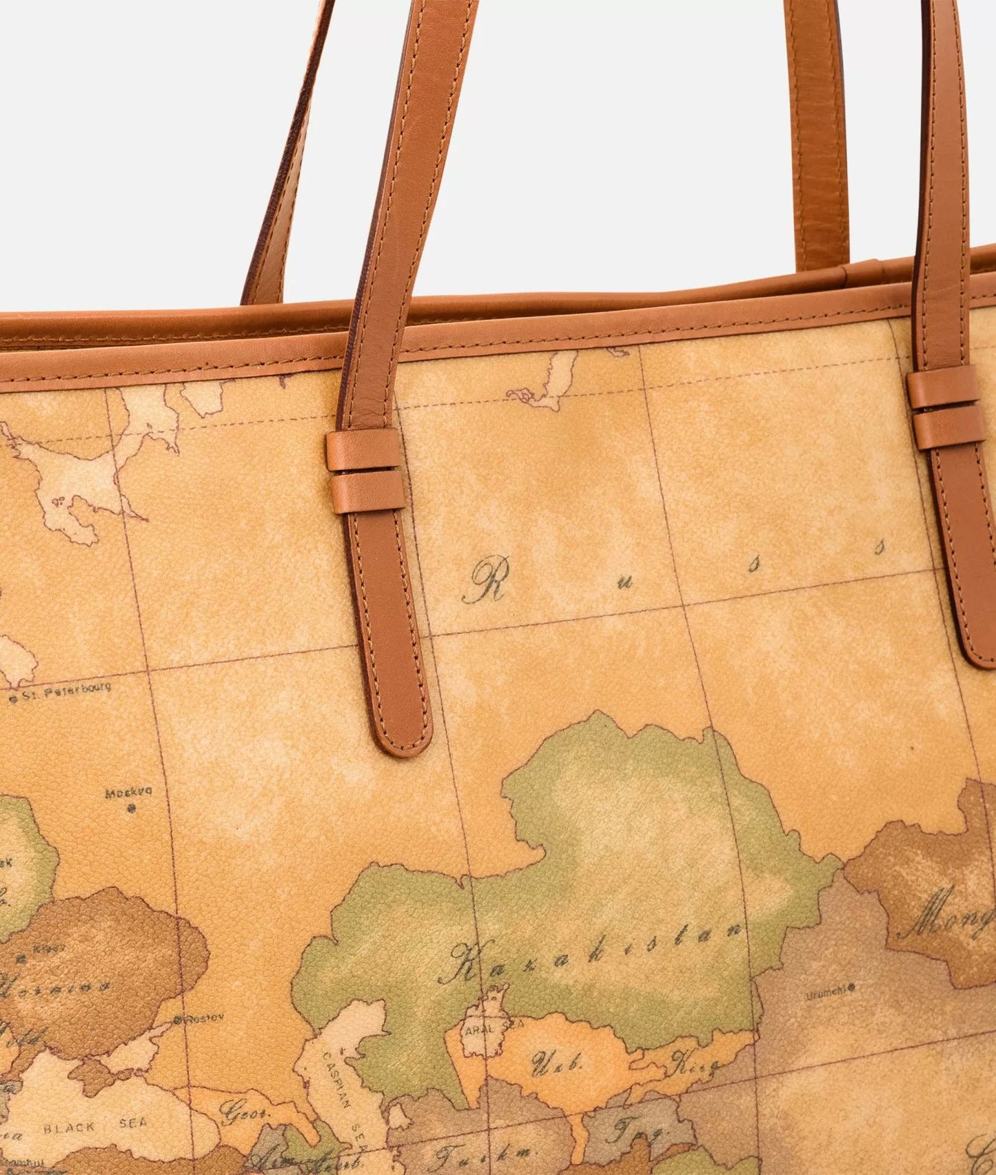 Art.C D071 6000 Geo Classic Borsa shopping maxi con zip