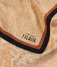 Carica l'immagine nel visualizzatore di Gallery, Foulard Geo Classic 90x90 Nero