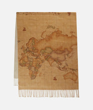 Carica l'immagine nel visualizzatore di Gallery, Stola con frange 72x175 Geo Classic