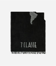 Carica l'immagine nel visualizzatore di Gallery, Sciarpa Geo Pieno in misto modal e lana 40x180 Grigio City Alviero Martini