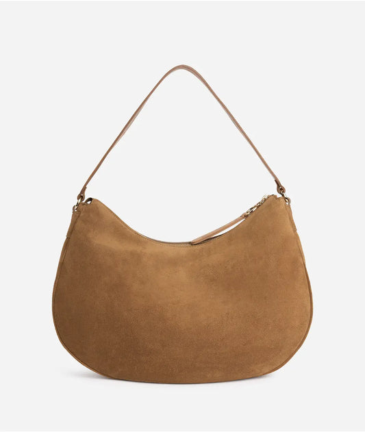Savage Leather maxi tracolla Terra di Siena Alviero Martini