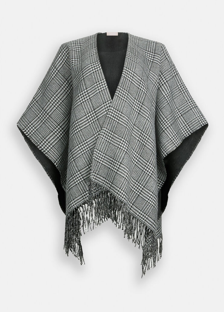Poncho in principe di galles