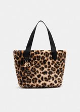 Carica l'immagine nel visualizzatore di Gallery, Borsa hobo grande in pelliccia sintetica