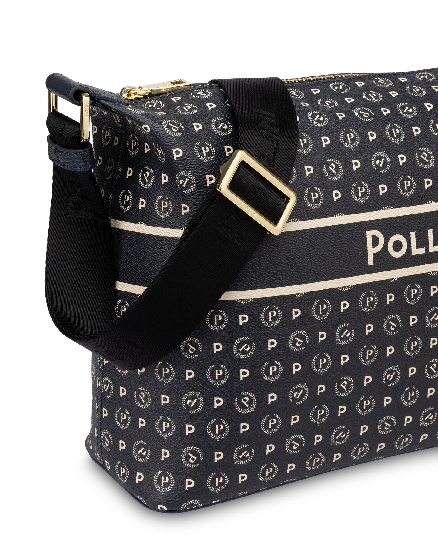 Borsa A Spalla Heritage Marina Blu Pollini
