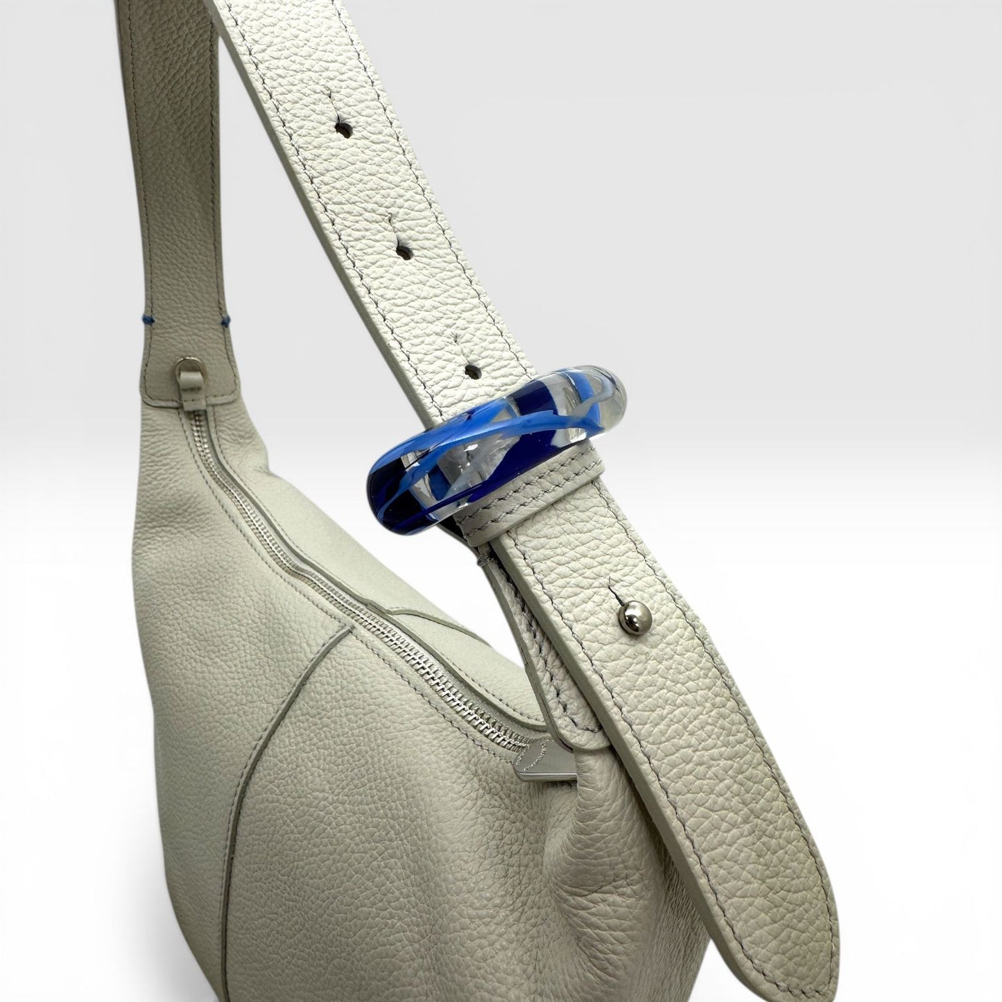 Borsa a Mano 'Murina' in Pelle Ghiaccio - Pelletteria Veneta