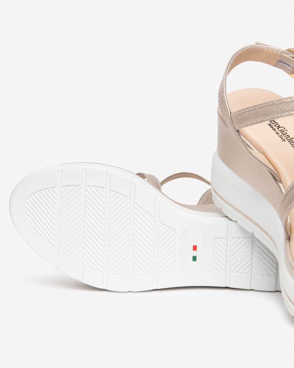 E615962D_707 Sandali Donna in Pelle NeroGiardini