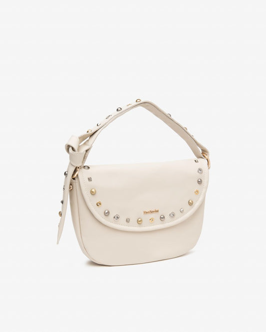 E644171D_704 Borsa Hobo da Donna in Pelle NeroGiadini