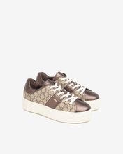 Carica l'immagine nel visualizzatore di Gallery, Art. I411614D\300 Sneakers donna in pelle e materiale tecnico