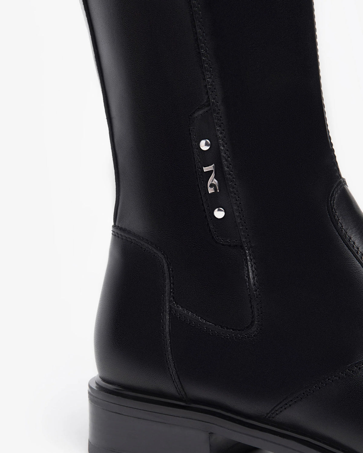 NeroGiardini Stivali da donna in pelle e tessuto tecnico I617969D-100