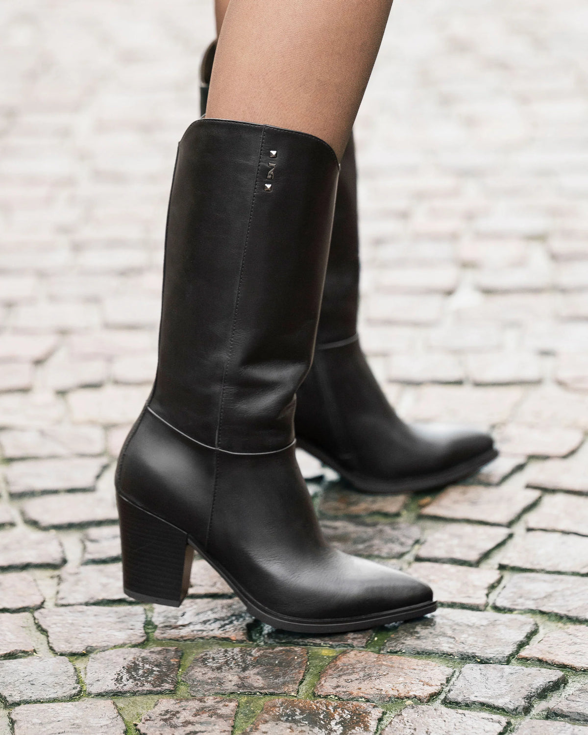 NeroGiardini Stivali da donna in pelle I617143D-100