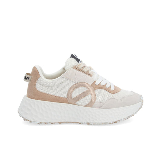 NO NAME CARTER JOGGER W BIANCO SPORCO/ROSA CHIARO