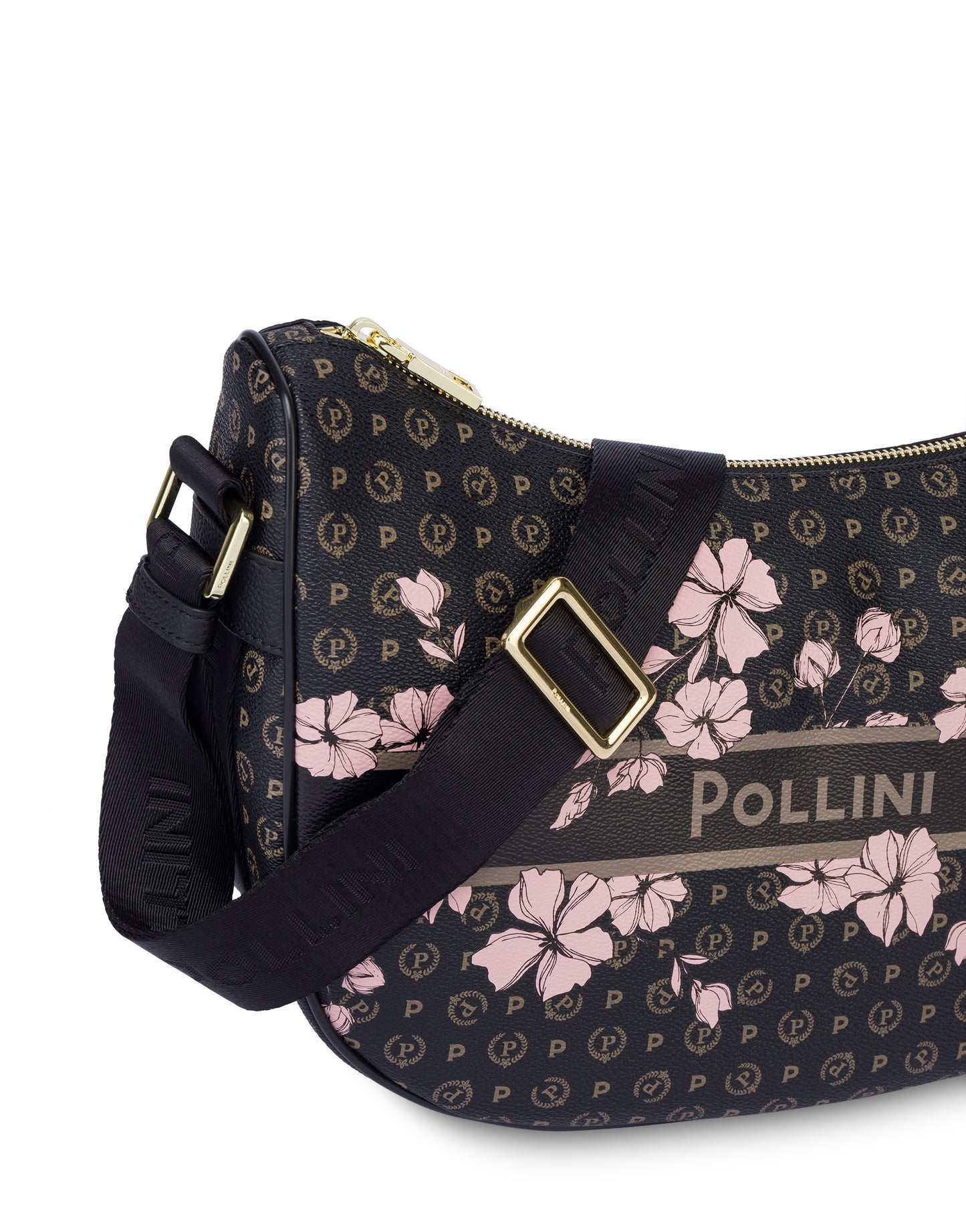 Pollini Borsa A Spalla In Heritage Marina Flower