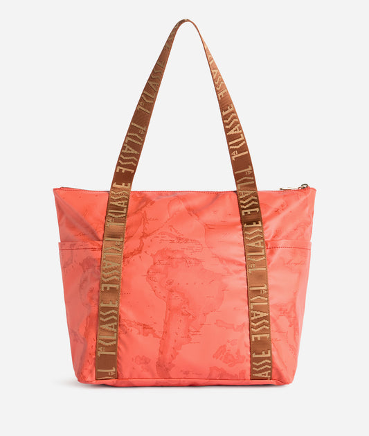 Soft Color borsa shopping ripiegabile Aragosta Alviero Martini