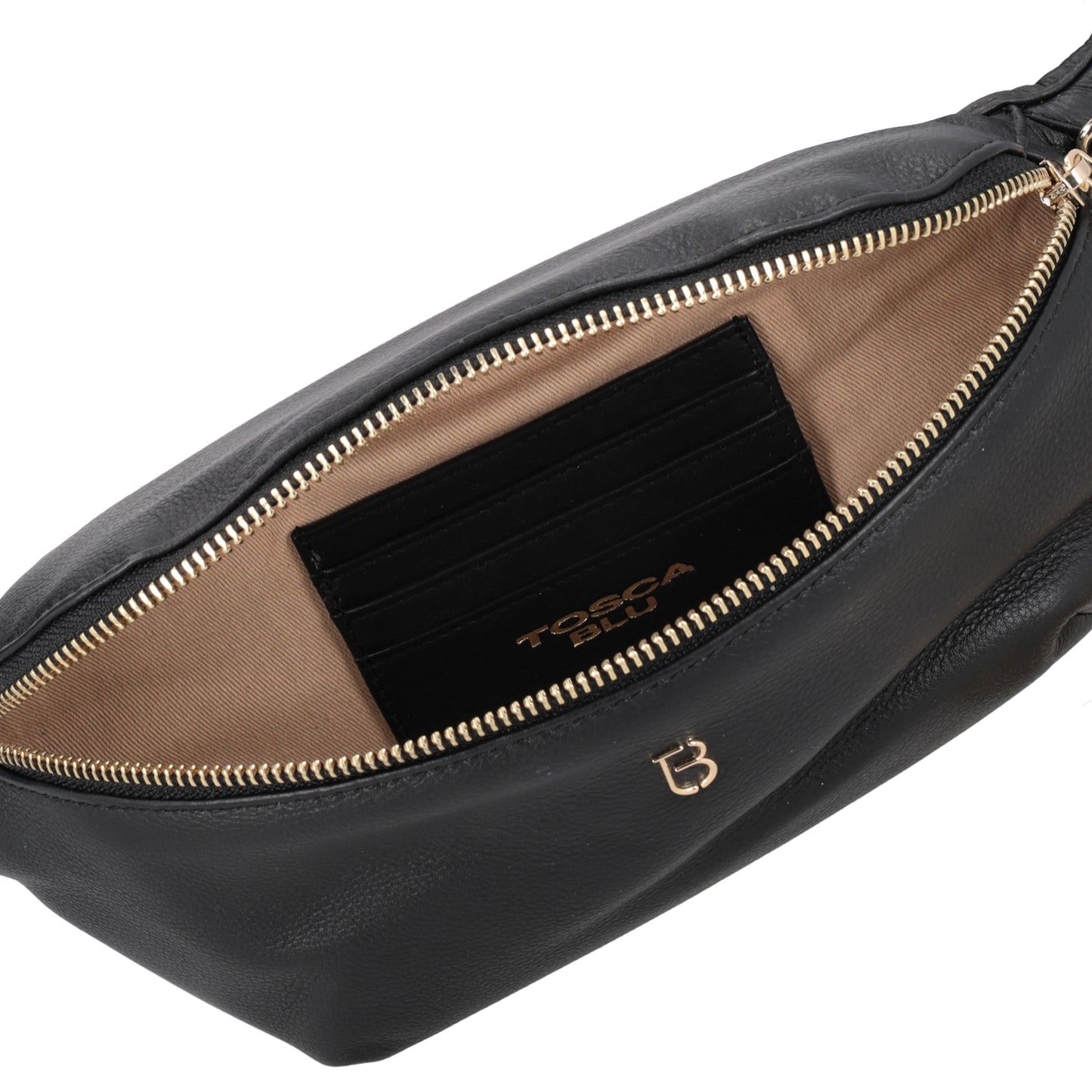ToscaBlu Marsupio Evelyn in pelle colore nero
