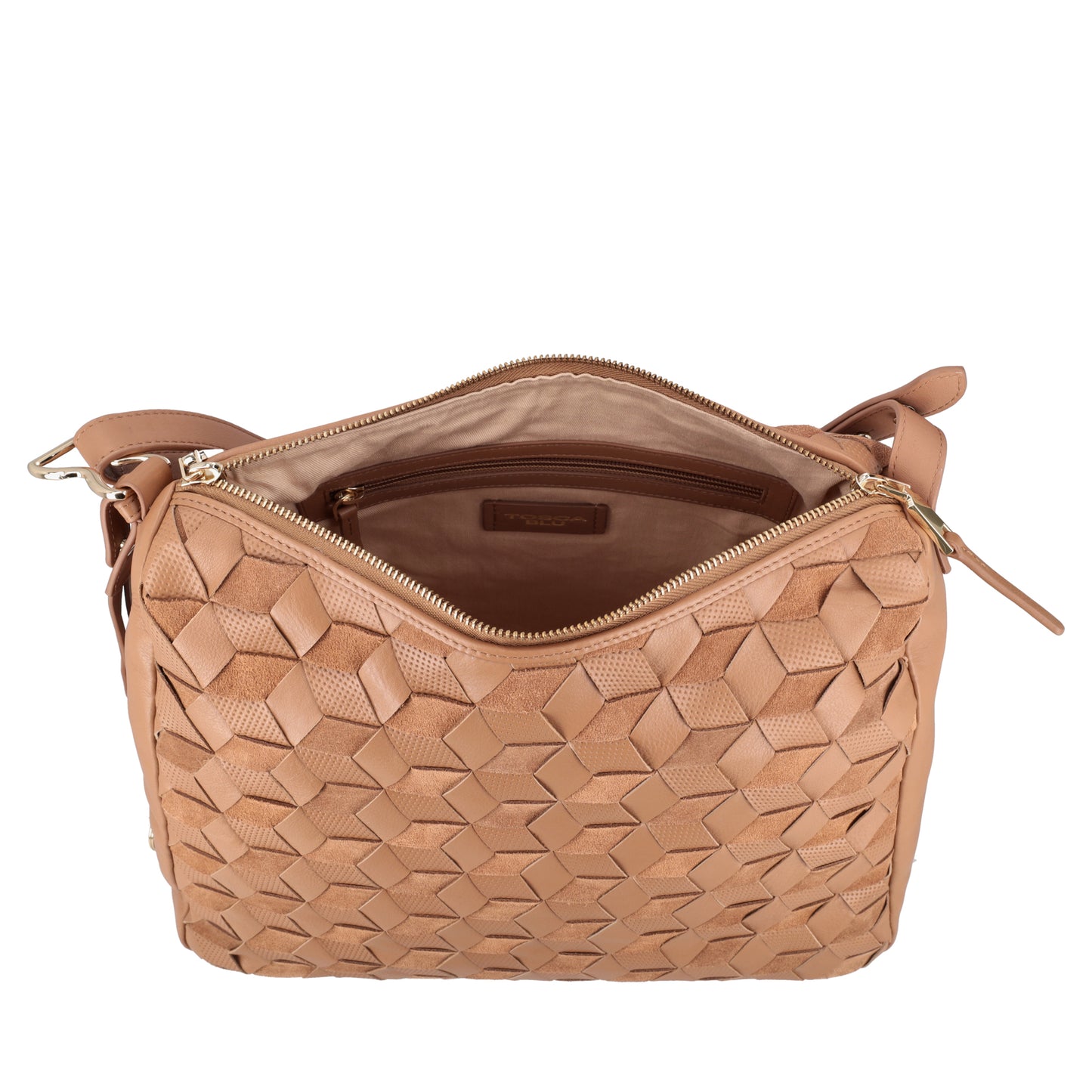 Tosca Blu borsa a spalla Susan colore biscotto