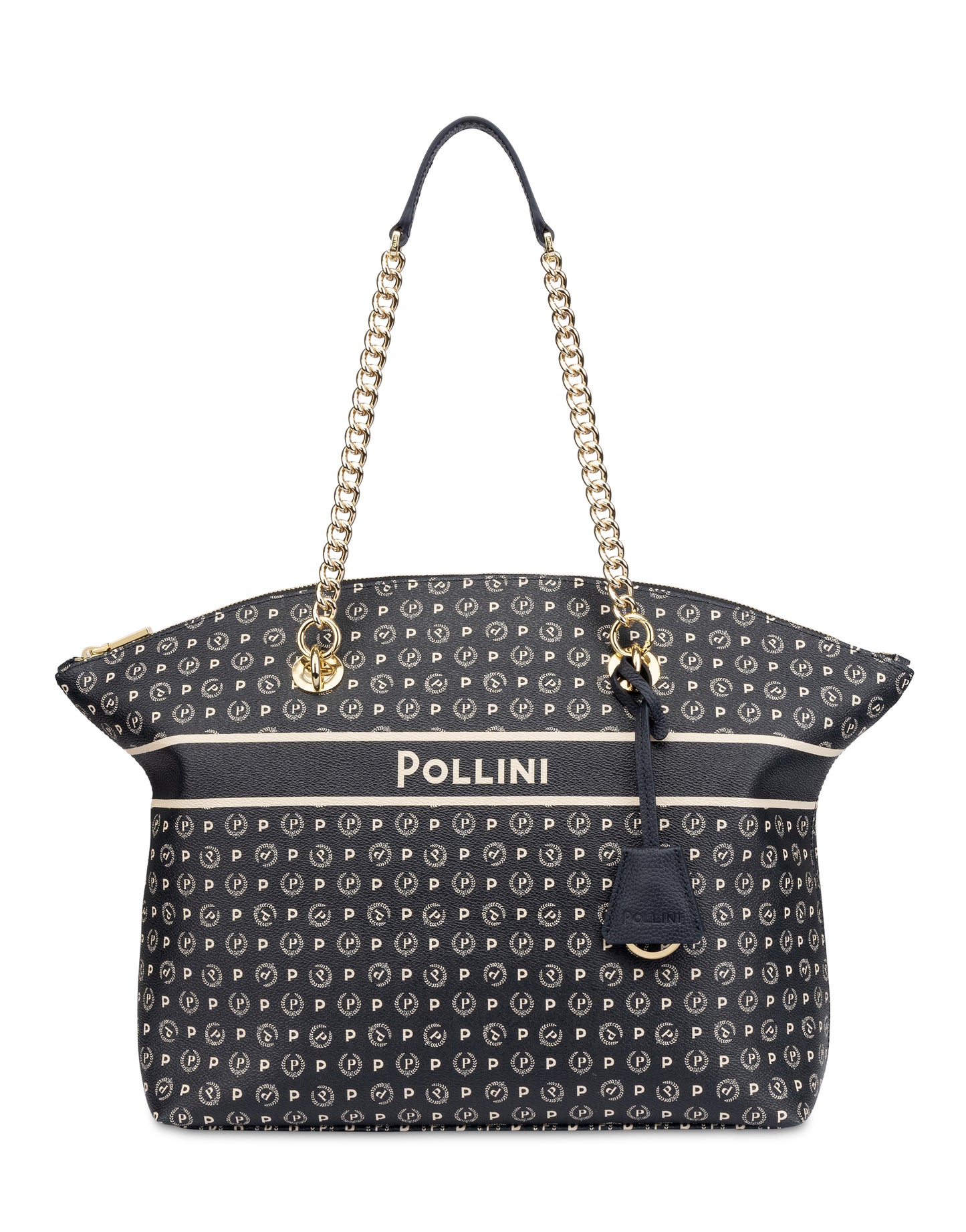 Pollini Tote Bag Heritage Marina Blu