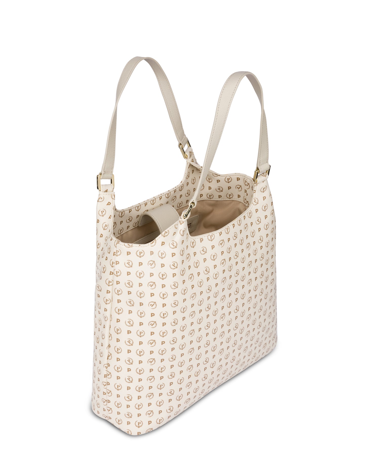 Pollini Tote Bag Heritage Soft Relief Avorio/avorio