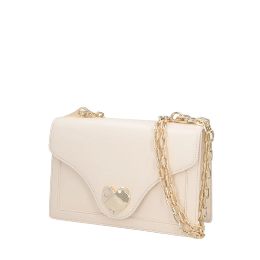 Tracollina Sweet Bag con accessorio a cuore colore avorio Tosca Blu