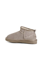 Carica l'immagine nel visualizzatore di Gallery, tronchetto alla caviglia in pelle scamosciata taupe