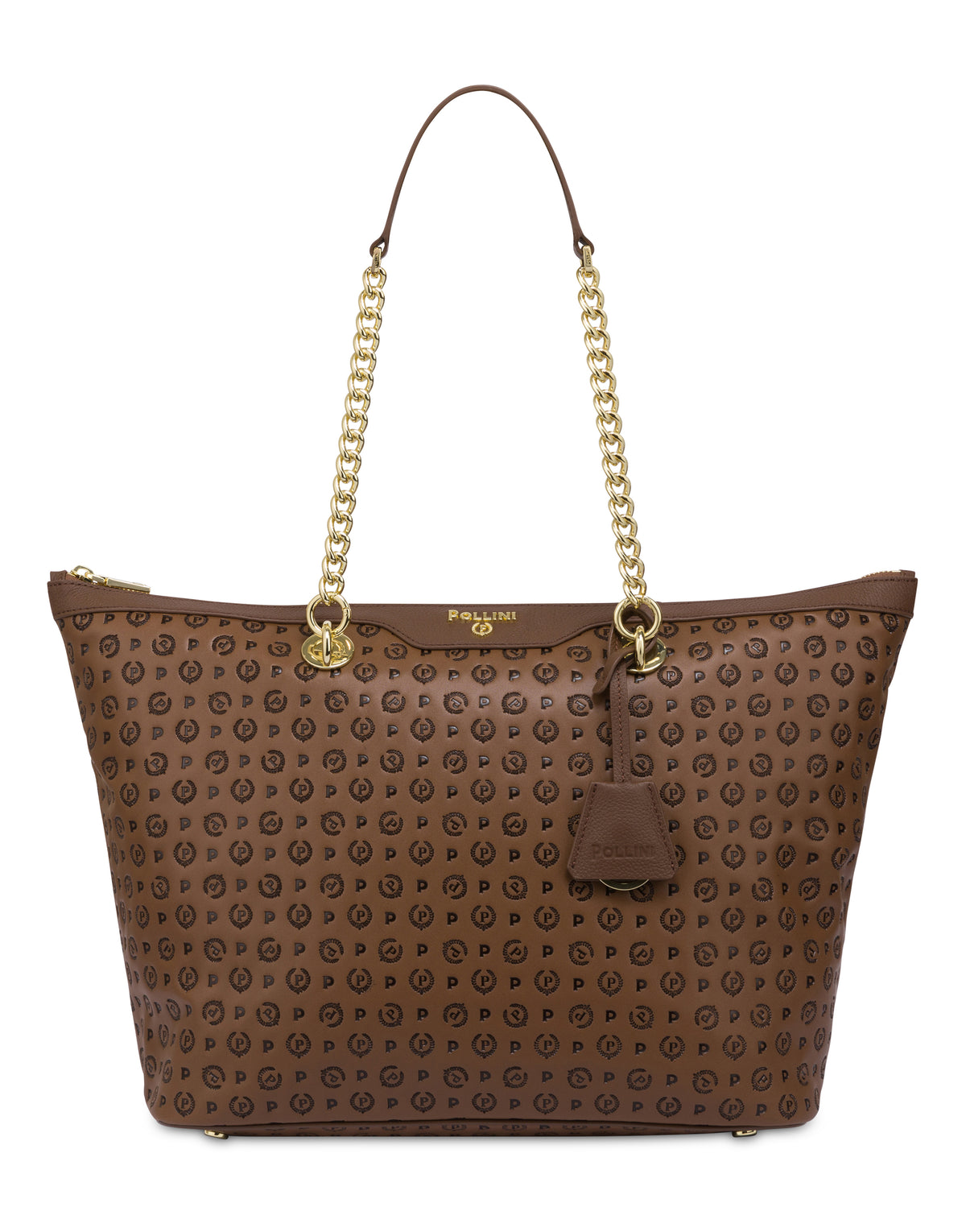 Pollini Linea Heritage Shopping Bag Heritage Overtone Tan/marrone