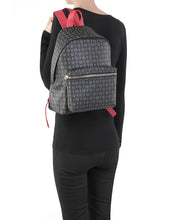Carica l'immagine nel visualizzatore di Gallery, Linea Heritage Zaino Heritage Logo Classic Nero/lacca