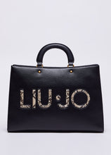 Carica l'immagine nel visualizzatore di Gallery, Borsa a mano con logo pitonato