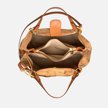 Carica l'immagine nel visualizzatore di Gallery, Art.C N148 6000 Geo Classic Borsa media a mano Alviero Martini