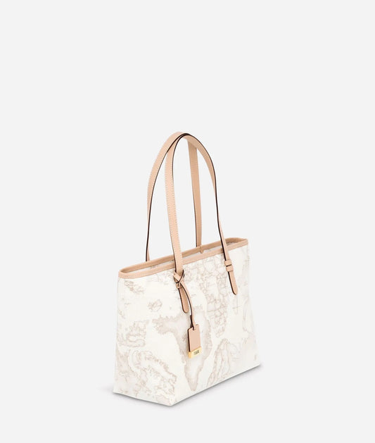 Art.C D006 6188 Geo White Borsa shopping media