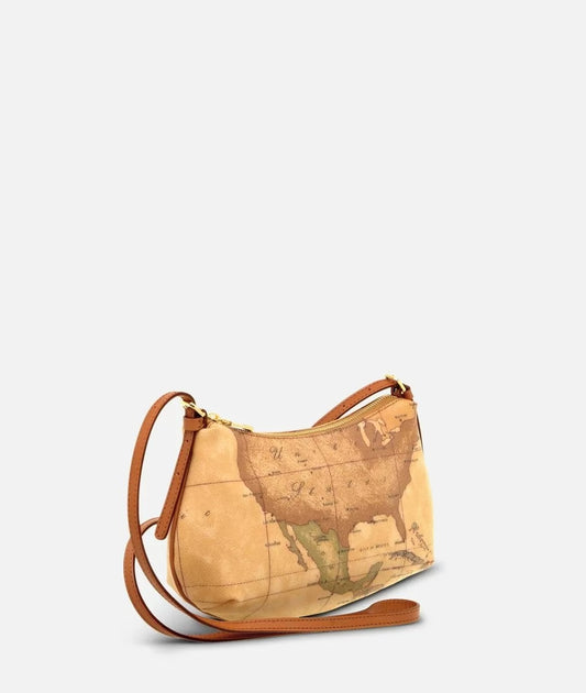 Art.C D067 6000 Geo Classic Borsa mini a tracolla con zip
