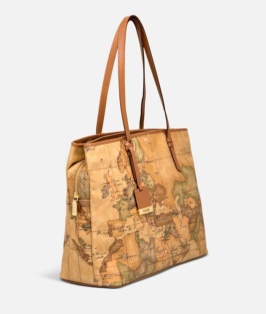 Art.C D024 6000 Geo Classic Borsa grande a spalla da lavoro