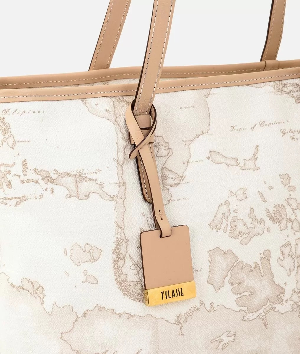 Art.C D006 6188 Geo White Borsa shopping media