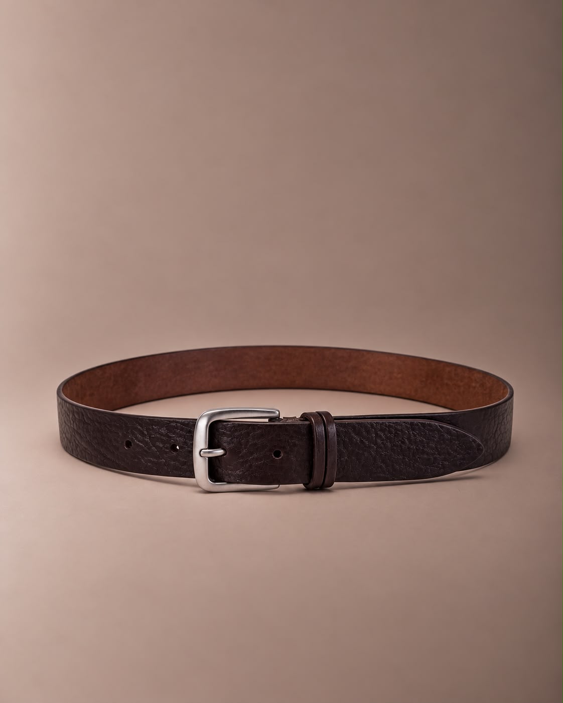 Cintura Uomo in Vera Pelle 100% Made in Italy – Il Kuoio 022T.Moro