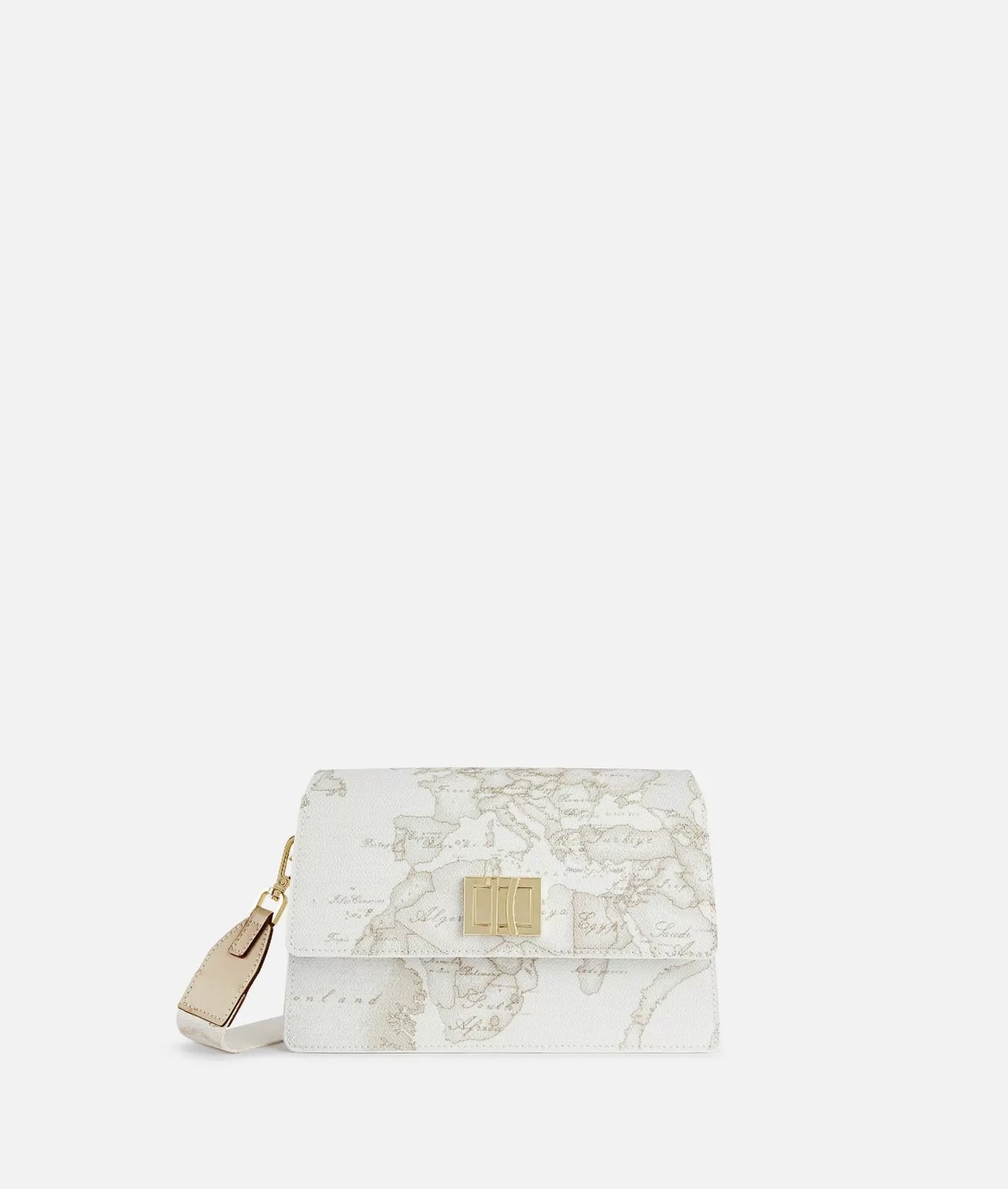 Art.C E056 6188 Geo White tracollina con patta e logo 1C