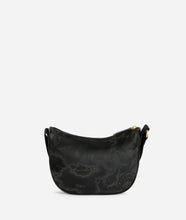 Carica l&#39;immagine nel visualizzatore di Gallery, Art.C S006 6900 Geo Soft Black tracolla a mezzaluna piccola
