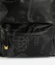 Carica l&#39;immagine nel visualizzatore di Gallery, Art.C S017 6900 Geo Soft Black zaino ziparound
