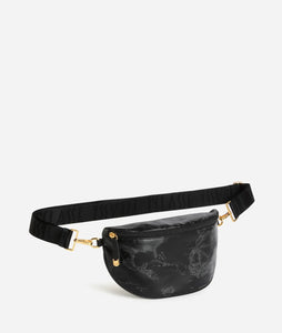 Art.C S033 6900 Geo Soft Black maxi marsupio