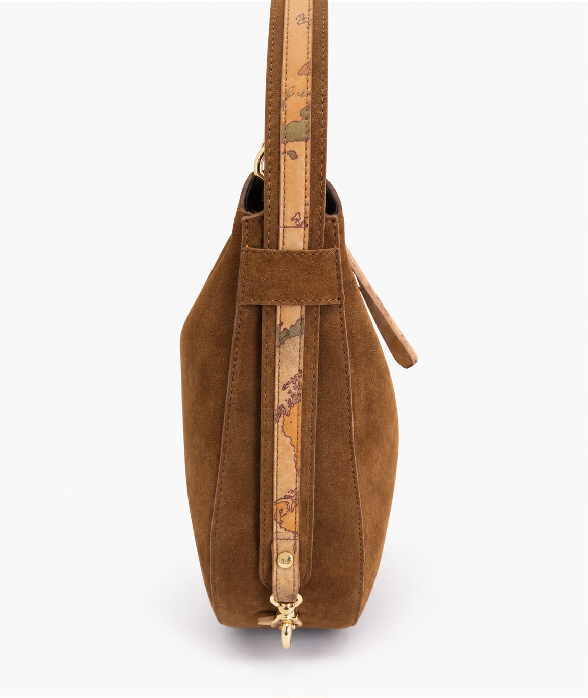 Savage Leather borsa sottospalla Terra di Siena Alviero Martini