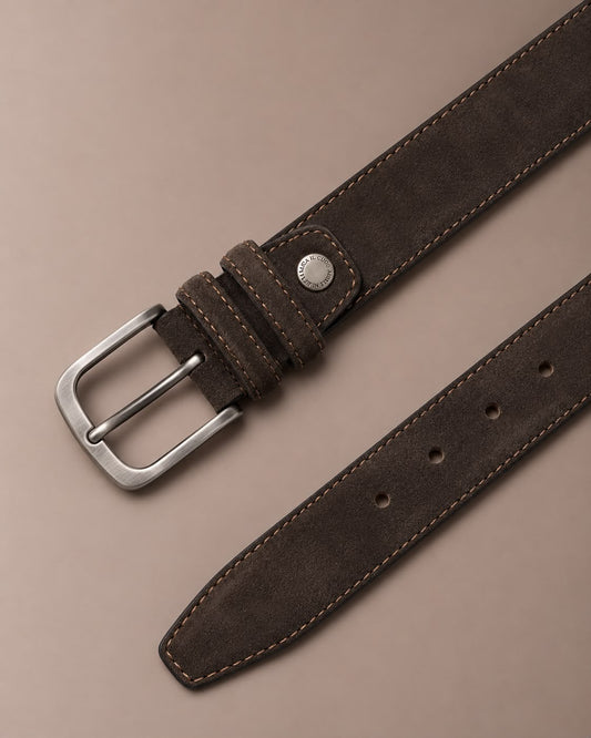 Cintura Uomo in Vera Pelle 100% Made in Italy – Il Kuoio 2650T.Moro