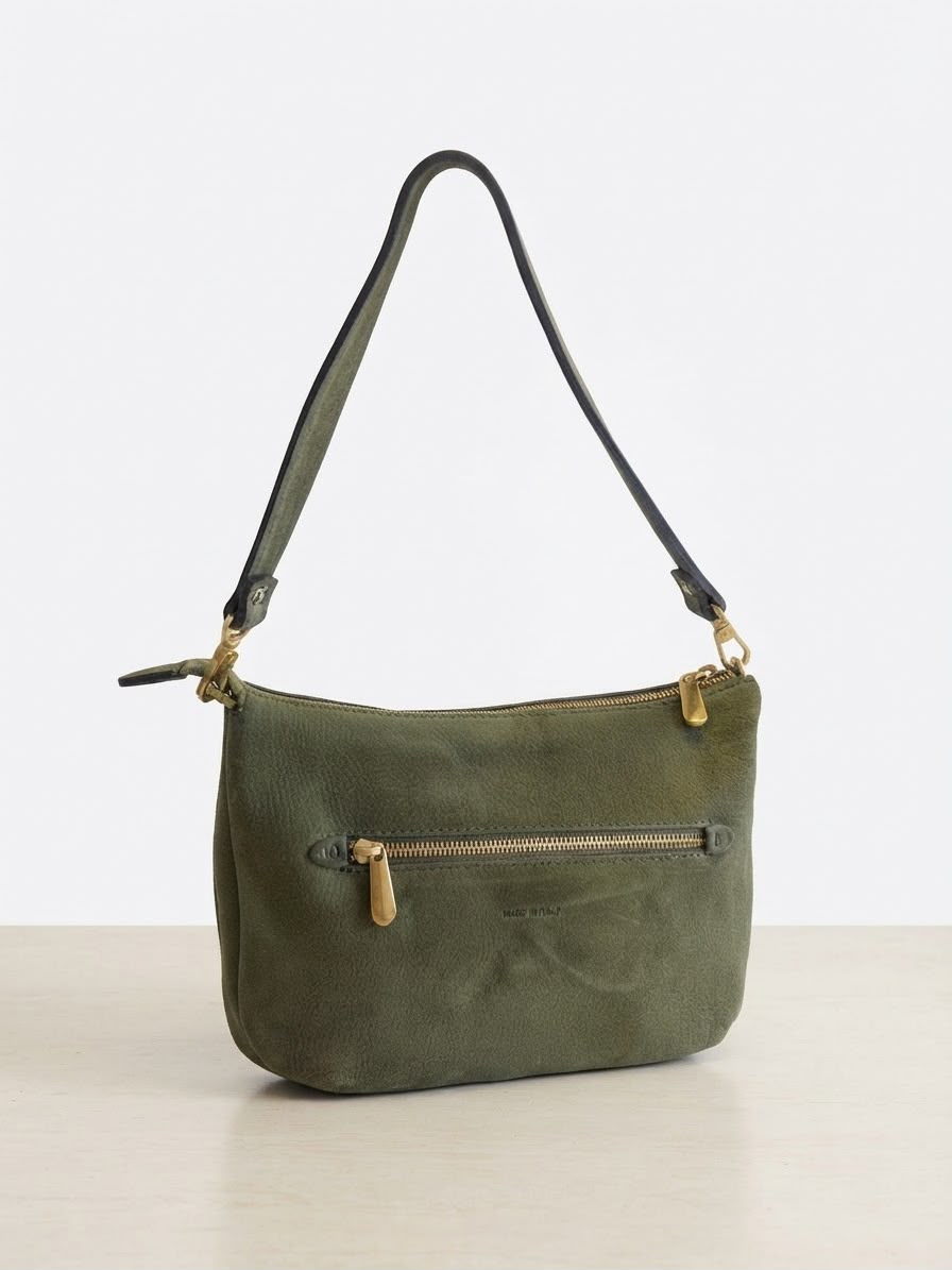 Tracolla in nabuk da donna NB27413 collezione Campiello Pelletteria Veneta