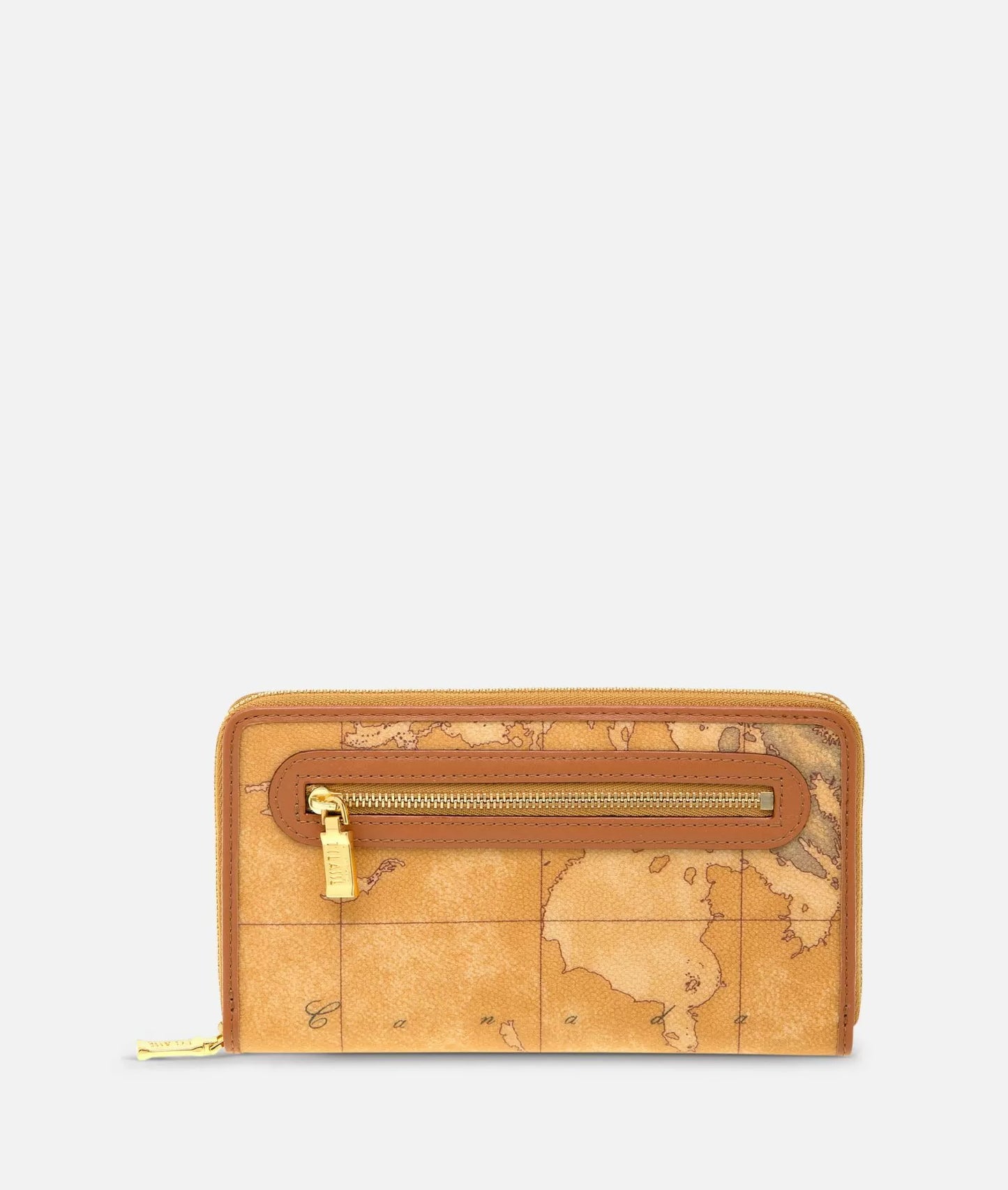Art.C W028 6000 geo classic portafoglio grande con zip e tasca Alviero Martini