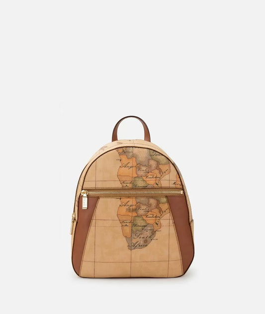 Art.C E033 6000 Geo Classic zaino con inserti frontali in pelle