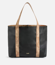 Carica l&#39;immagine nel visualizzatore di Gallery, Reverse Soft borsa shopping reversibile Nera
