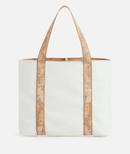 Carica l&#39;immagine nel visualizzatore di Gallery, Reverse Soft borsa shopping reversibile Bianca
