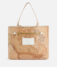 Carica l&#39;immagine nel visualizzatore di Gallery, Reverse Soft borsa shopping reversibile Bianca
