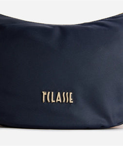 Stormy Nylon tracolla a mezzaluna piccola Blu Notte