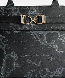 Folk Geo Night borsa shopping Nera