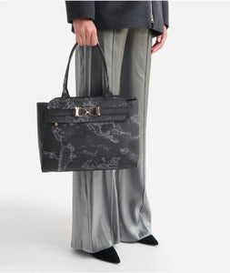 Folk Geo Night borsa shopping Nera