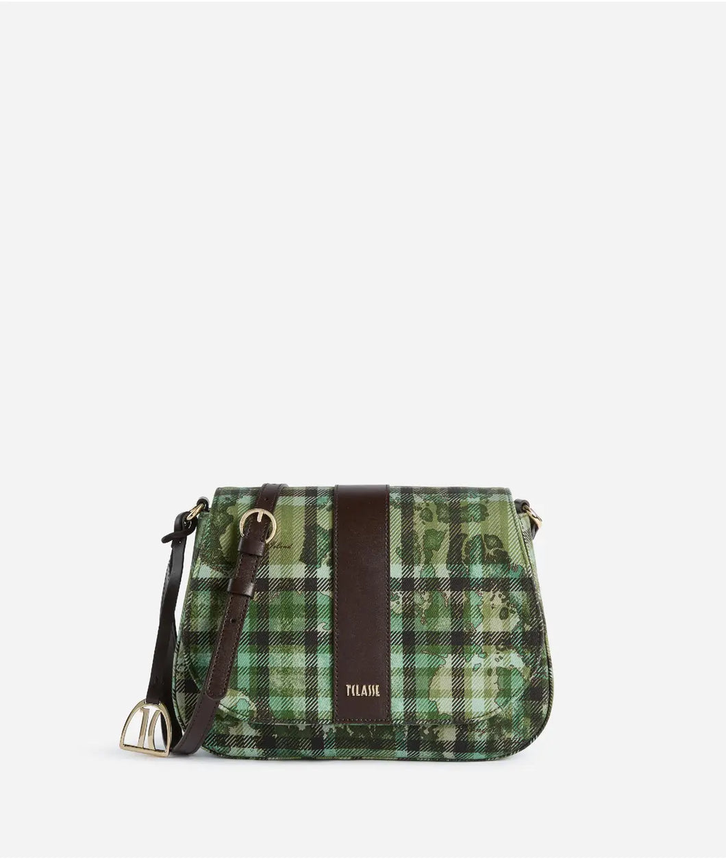 Tartan Soul tracolla Verde Muschio