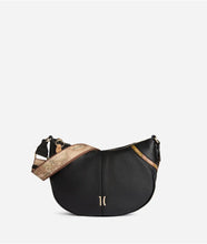Carica l&#39;immagine nel visualizzatore di Gallery, Castle Leather tracolla a mezzaluna Nera
