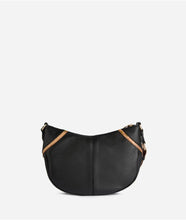 Carica l&#39;immagine nel visualizzatore di Gallery, Castle Leather tracolla a mezzaluna Nera
